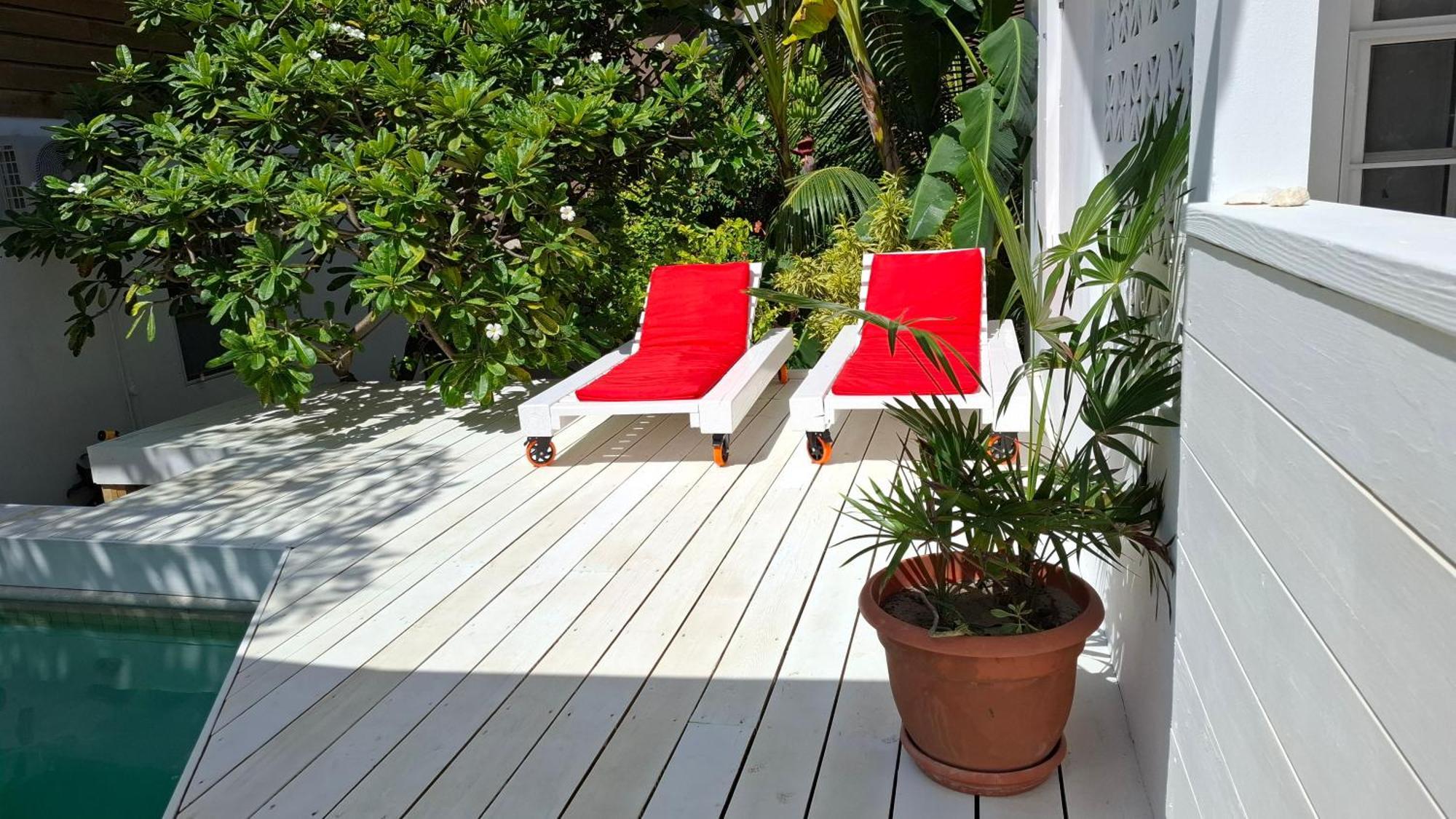 Amanda'S Place Green Studio - Pool And Tropical Garden เคย์คอล์กเกอร์ ภายนอก รูปภาพ